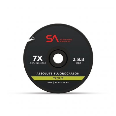 SA Absolute Fluorocarbon Trout Tippet